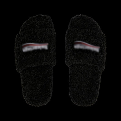 Balenci Fuzzy Comfortable Slippers